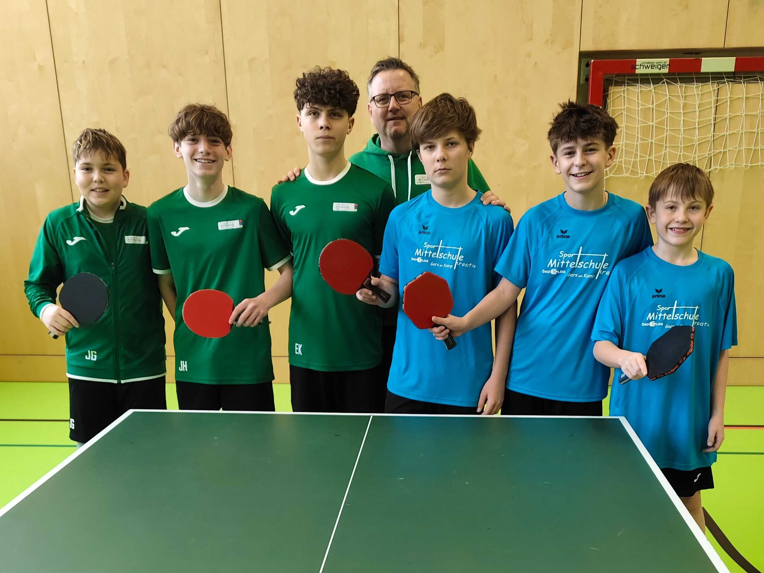 Tischtennis Schülerliga - Copyright SMS Gars