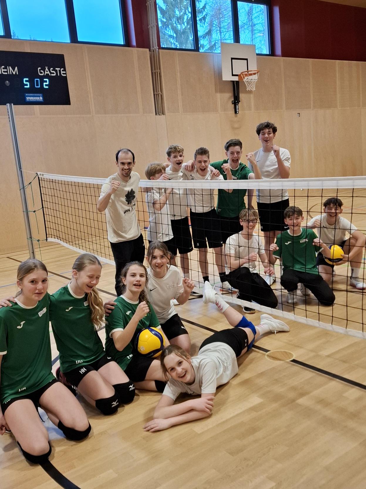 Volleyballtraining - Copyright SMS Gars
